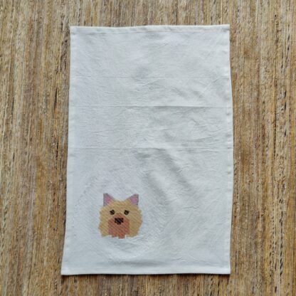 Pom Dog Face Kitchen Towel - Image 5